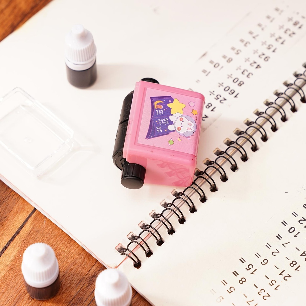 ختم رقمي دوار لتعليم الاطفال عمليات الجمع والطرح بسهولة