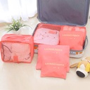 مجموعة منظم حقائب السفر لجعل السفر أكثر راحة 6 قطع