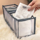 منظم الملابس الداخلية وربطات العنق والبرا والجوارب 2 قطعه