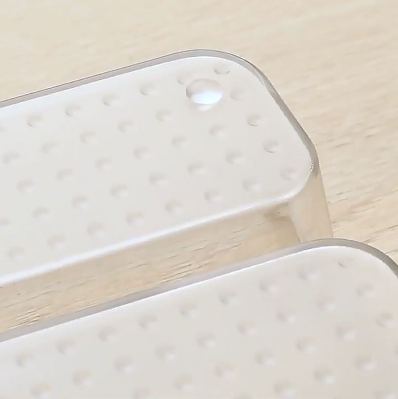 منظم ادراج اكليريك 3 اجزاء للمعالق والشوك والسكاكين والاكسسورات للمطبخ وغرف النوم