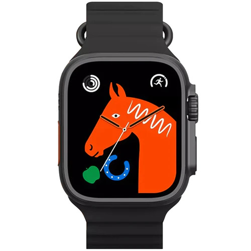 W&amp;O X8+ Ultra Smart Watch (49mm) Aluminum Case With Silicone Strap