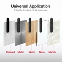 منظم وحامل ومثبت أسلاك وكبلات الشحن والسماعات سيليكون ٥ فتحات