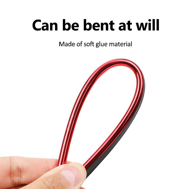 شرائط تزيين تكييف السيارات 10 قطع بالوان مختلفة