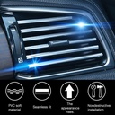 شرائط تزيين تكييف السيارات 10 قطع بالوان مختلفة