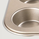 صينية كب كيك ومافن 12 عين طبقة سيراميك غير لاصق عملية وسهلة التنظيف