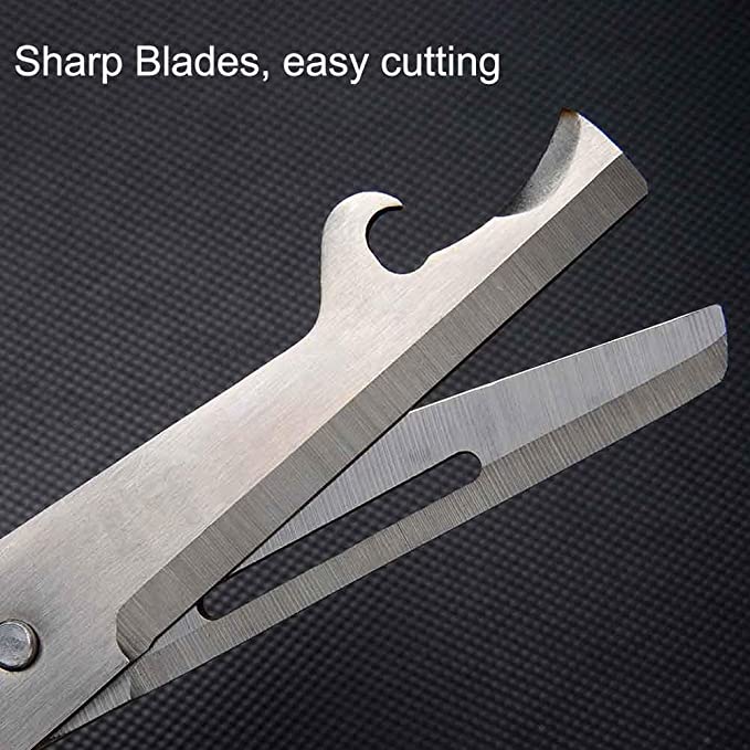 مقص وقشارة وكسارة بندق وفاتح زجاجات 4 في 1 استانليس ستيل غير قابل للصدأ