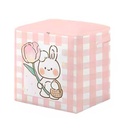 شنطة تخزين وتربروف 100 لتر للملابس والبطاطين والوسائد وألعاب الأطفال بسوستة ويد قابلة للطي