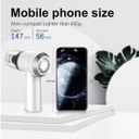 المكنسة اليدوية المتنقلة اللاسلكية بالشحن للسيارة وتنظيف الأماكن الصعبة