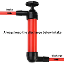 مضخة يدوية لنقل زيت وبنزين السيارات بسهولة دون الحاجة لمتخصص محمولة للطوارئ