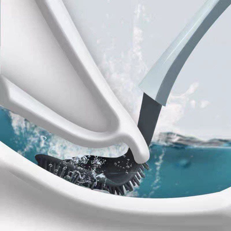 فرشة التواليت السيليكون المدمجة ذات الحافظة المعلقة