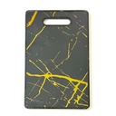 لوح تقطيع اللحوم والخضروات والفواكه بشكل رخامي مميز بالوان مختلفة