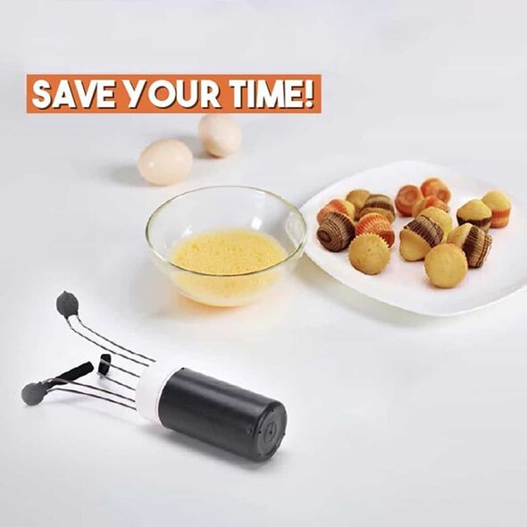 مضرب اوتوماتيك ب 3 سرعات للبيض والكريمه والصلصات سريع وسهل الاستخدام