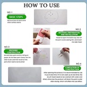 فرشة لاصلاح دهان الحوائط وازالة الخدوش وكتابات الاطفال والرسومات بالوان مختلفة