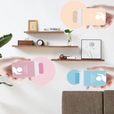 فرشة لاصلاح دهان الحوائط وازالة الخدوش وكتابات الاطفال والرسومات بالوان مختلفة