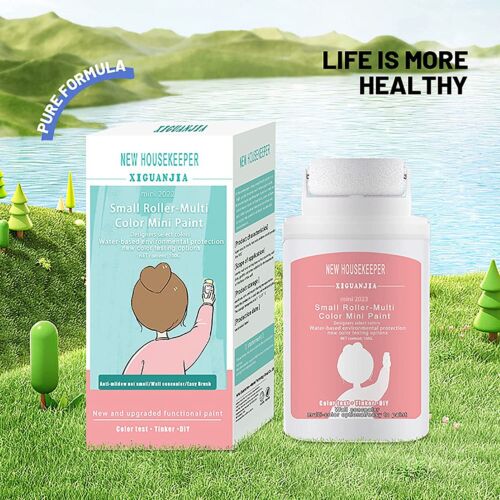 فرشة لاصلاح دهان الحوائط وازالة الخدوش وكتابات الاطفال والرسومات بالوان مختلفة