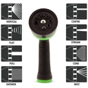 خرطوم ماء مرن قابل للتمدد حتى 12 متر لري الزرع والحدائق وغسيل السيارات والتنظيف داخل المنزل