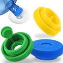 غطاء قارورة مياه لمنع تسريب وسقوط المياه سيليكون قابل للغسيل واعادة الاستخدام