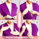 شريط لاصق غير مرئي لرفع الثدي وتربروف بدون الحاجه لارتداء حمالات