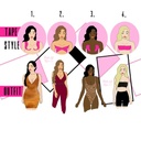 شريط لاصق غير مرئي لرفع الثدي وتربروف بدون الحاجه لارتداء حمالات