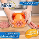 مكبس صنع الكفتة والسجق اليدوي ب 7 فتحات سهل الاستخدام والتنظيف