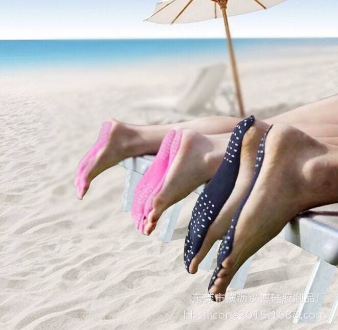 لاصقة القدم بديل حذاء البحر للإستمتاع بالشاطئ بكامل حماية القدم
