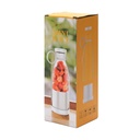 خلاط فواكه وخضروات محمول يو اس بي 420 ملي لعمل العصائر والمشروبات الصحية في الجيم والسفر والرحلات