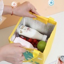 شنطة حفظ الطعام والمشروبات مبطنة بفويل حراري للعمل والدراسة بيد