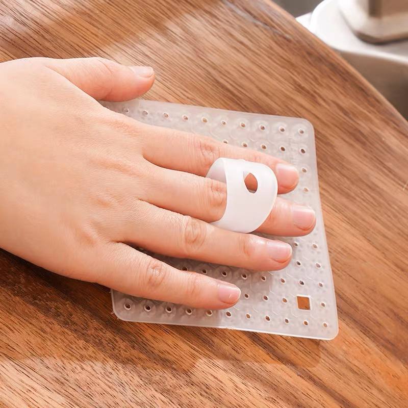 فرشة تنظيف وغسيل الفواكة والخضروات والاطباق والاسطح بيد لسهولة التحكم