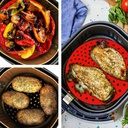 بطانة سيليكون للمقلاة الهوائية غير لاصقة قابلة لاعادة الاستخدام