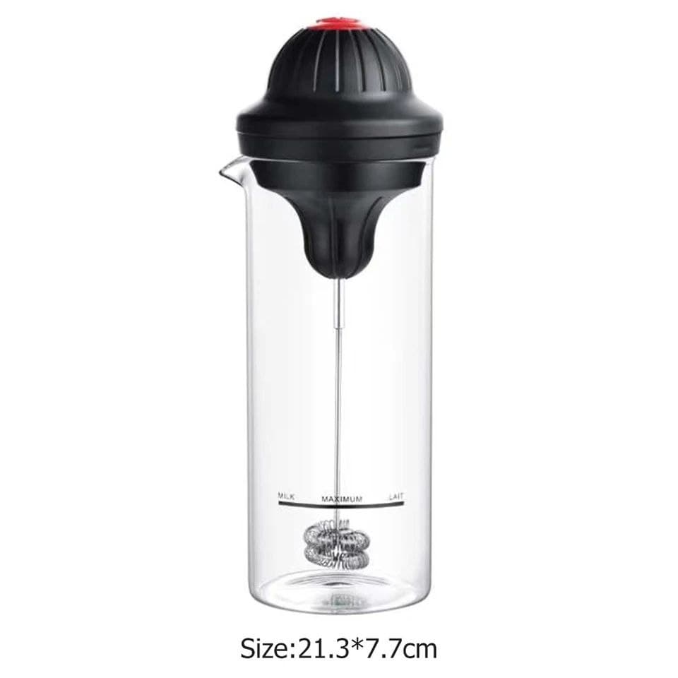 مضرب لبن بكوب لعمل النيسكافية واللاتيه برغوة غنية