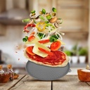 صينية صنع وتقديم بيتزا سيليكون غير لاصق 30 سم