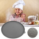 صينية صنع وتقديم بيتزا سيليكون غير لاصق 30 سم