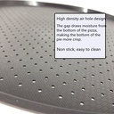 صينية صنع وتقديم بيتزا سيليكون غير لاصق 30 سم