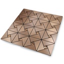 ورق حائط شكل معدني وتربروف بديل الدهانات بلزق دبل فيس قوي لتجديد الديكور