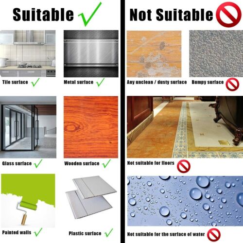 ورق حائط شكل معدني وتربروف بديل الدهانات بلزق دبل فيس قوي لتجديد الديكور