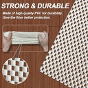 مفرش وبطانة مضاده للانزلاق لتجفيف الاطباق والاواني وللادراج والدواليب قابل للقص والغسيل