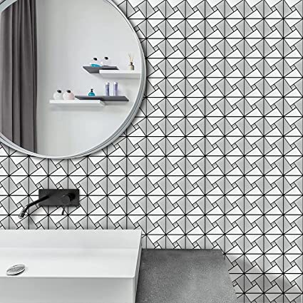 ورق حائط شكل معدني وتربروف بديل الدهانات بلزق دبل فيس قوي لتجديد الديكور