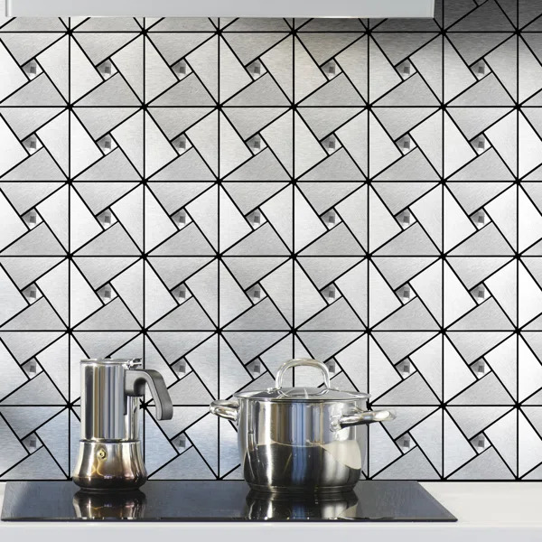 ورق حائط شكل معدني وتربروف بديل الدهانات بلزق دبل فيس قوي لتجديد الديكور