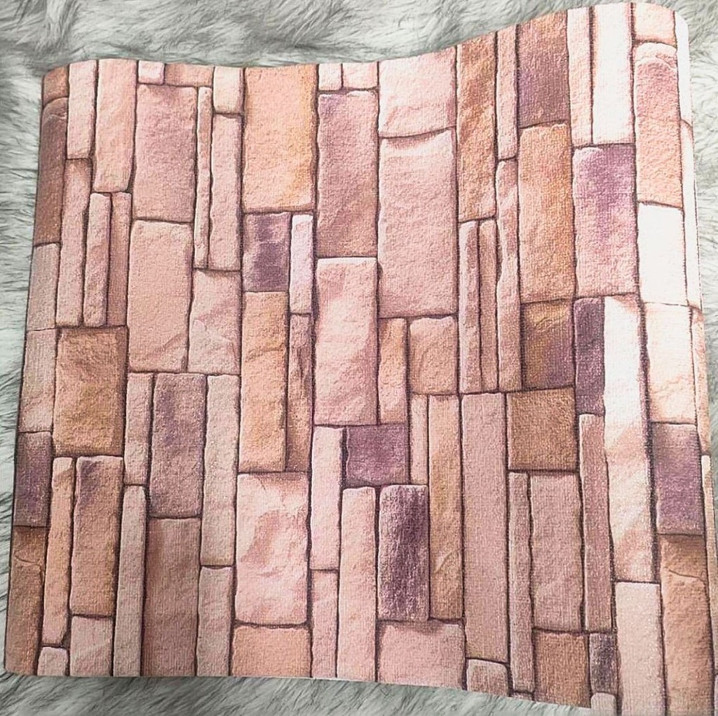 رول ورق حائط 2 متر وتربروف لزق دبل فيس قوي لتجديد ديكور المنازل والمكاتب