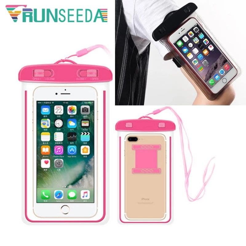 جراب الموبايل ضد الماء محكم الغلق للتصوير تحت الماء