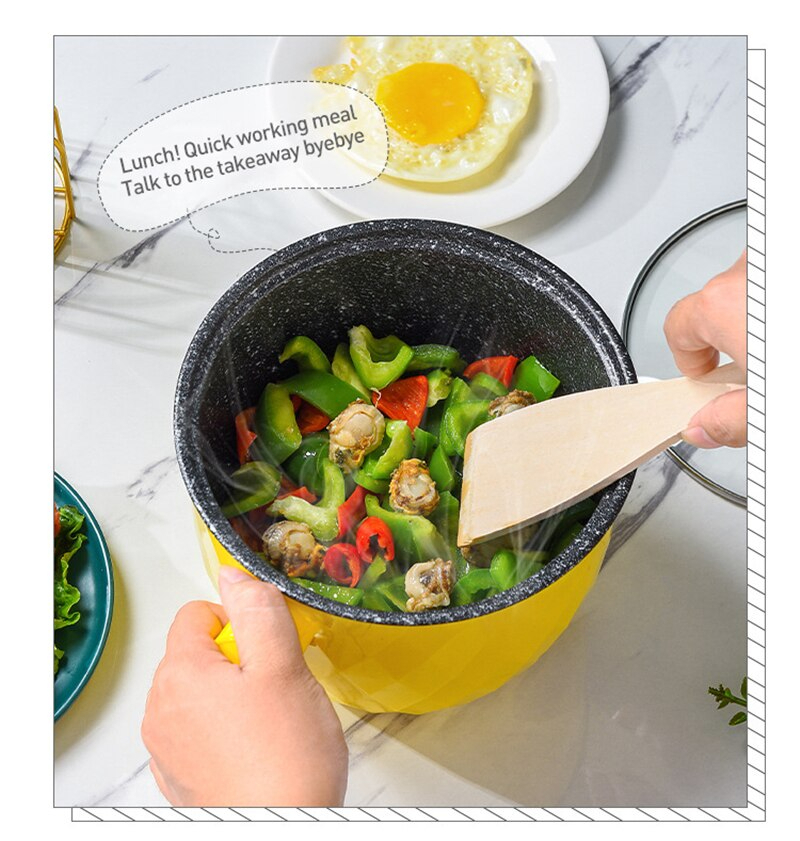 جهاز طبخ كهربائي 2 دور لعمل لارز والخضار في وقت واحد