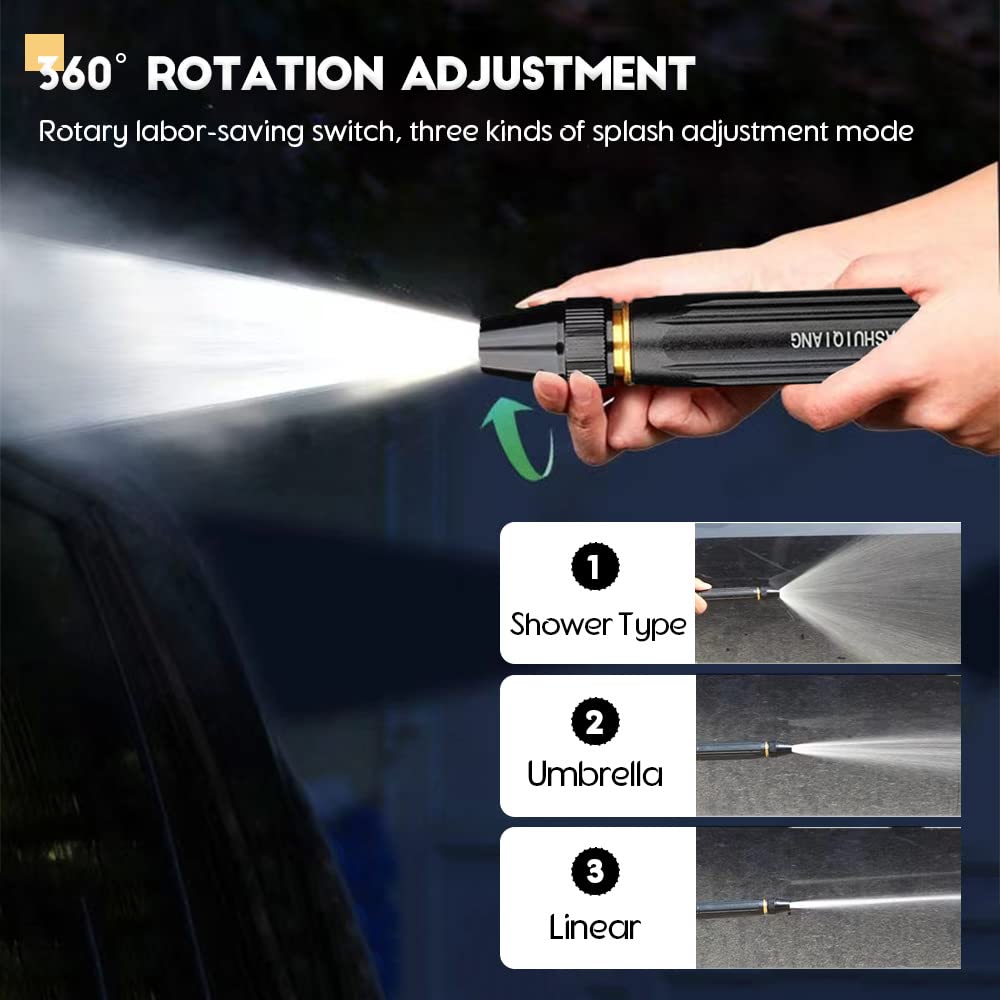 مسدس مياه عالي الضغط لتنظيف السيارات والارضيات ورش وري الحدائق