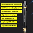 مسدس مياه عالي الضغط لتنظيف السيارات والارضيات ورش وري الحدائق