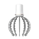 جهاز تدليك ومساج الرأس بوصلة يو اس بي للاسترخاء والتخلص من الصداع وتنشيط الدورة الدموية لتحفيز نمو الشعر