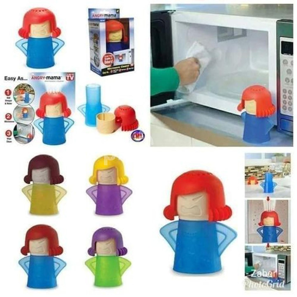 منظف الميكروويف ببخار الماء والخل انجري ماما