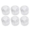 عمود برطمانات التوابل من الأكلريك 6 برطمانات