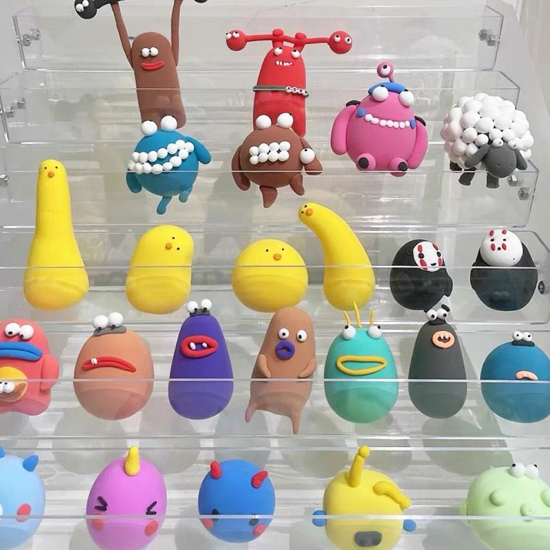 صلصال فوم غير سام 12 قطعة بألوان مختلفة سهل التشكيل للعب وتنمية مواهب ومهارات الأطفال