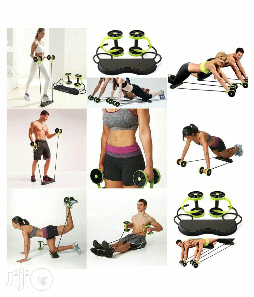 عجلة تمارين لجميع عضلات الجسم بالحبل متغير المقاومة المزدوجة بقاعدة
