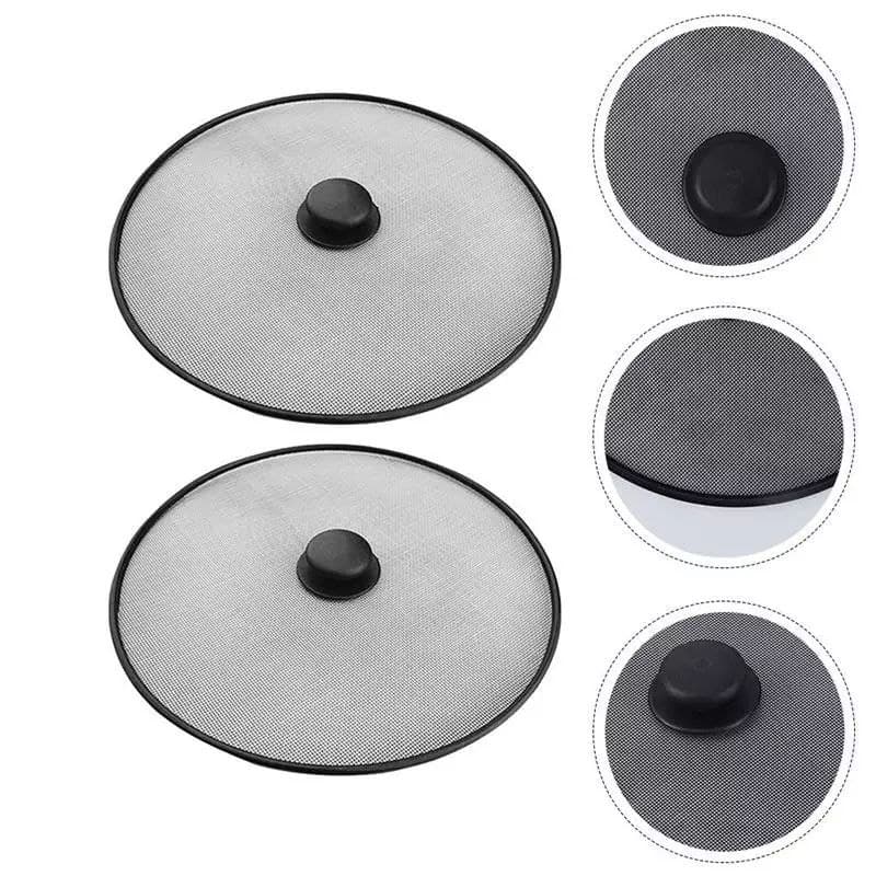 مانع طرطشة الزيت اثناء الطهي بمقبض