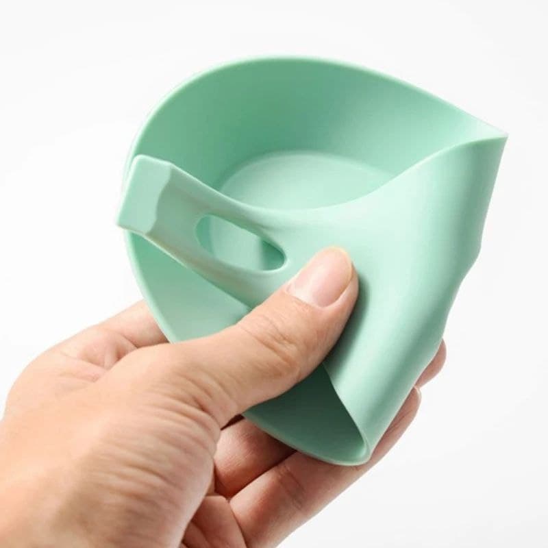 حامل ومنظم مغرفة ومعالق الطبخ سيليكون